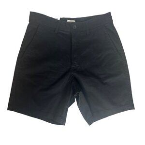 H&M Shorts Womens Small‎ Black Regular Fit Mid Length Summer